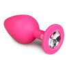 EasyToys Anal Collection Plug Bijou Diamond Rose 7 x 3.3cm